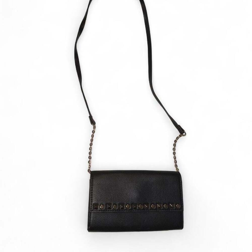 H&M Studded Black Crossbody Wallet Purse